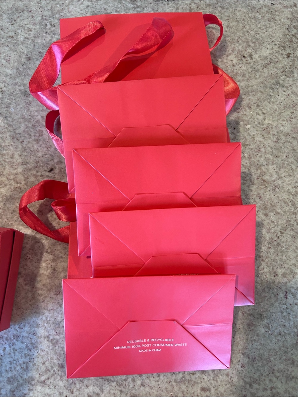 James Avery Red Gift Bags and Jewelry Boxes Set - Picture 3 of 3
